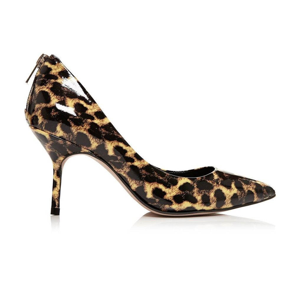 Moda in Pelle Carroli Leopard Medium Smart Shoes