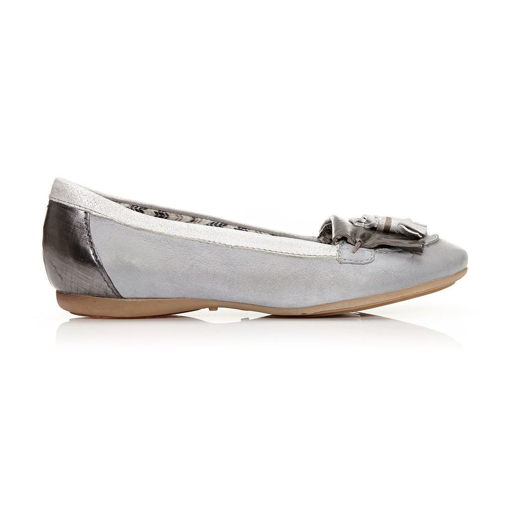Moda in Pelle Fria White Flat Casual Shoes