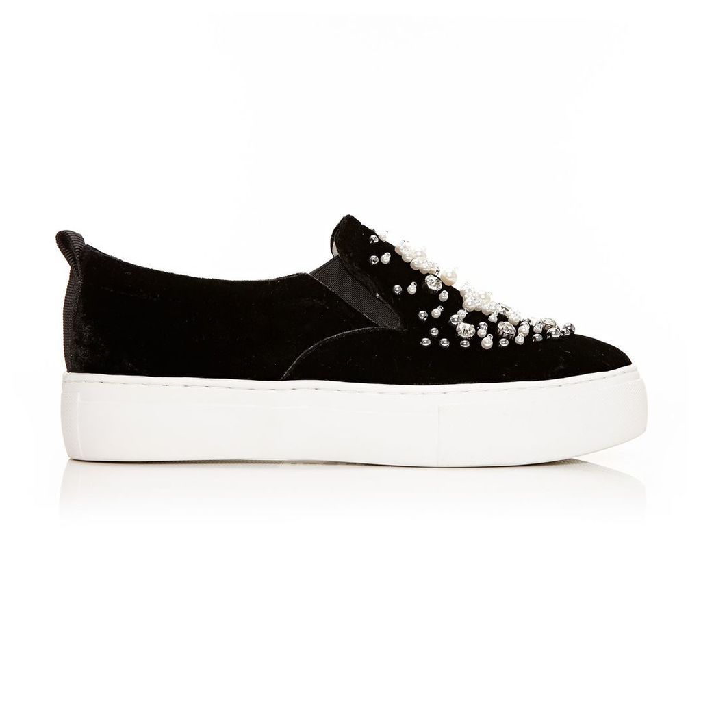 Moda in Pelle Andrie Black Low Leisure Shoes