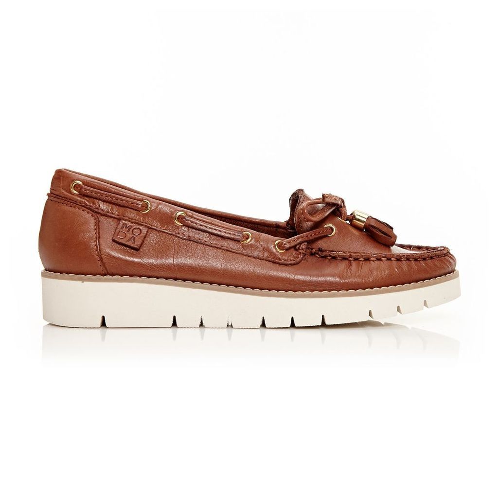 Moda in Pelle Aledos Tan Low Casual Shoes