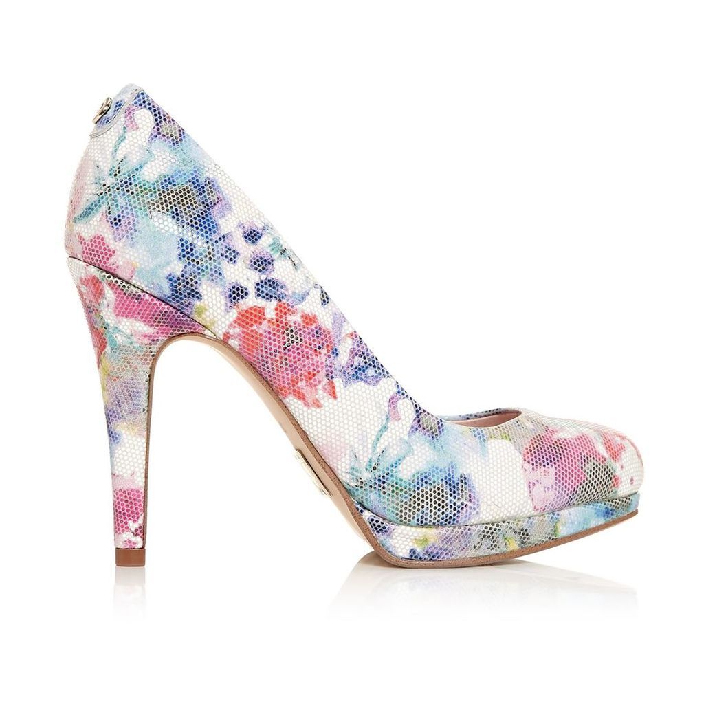 Moda in Pelle Civello Floral Very High Smart Shoes