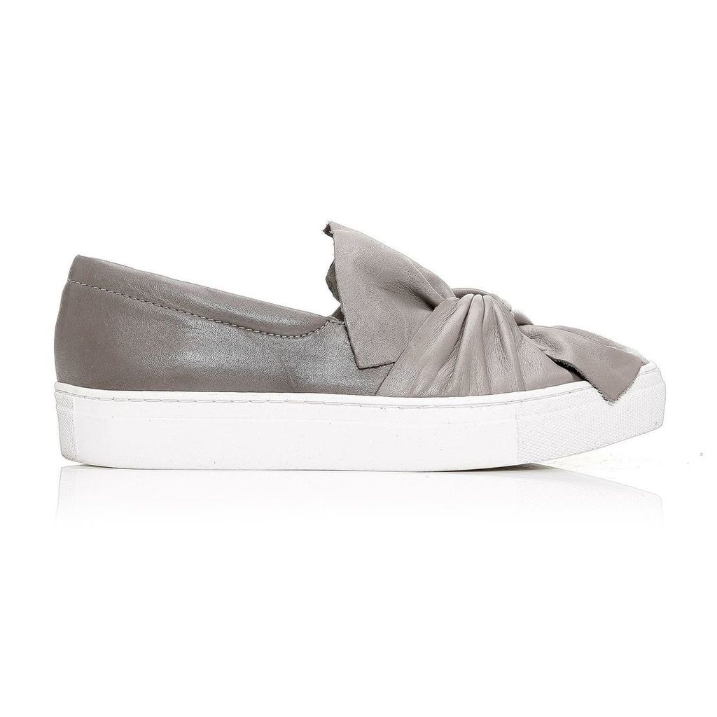 Moda in Pelle Annie Grey Low Leisure Shoes