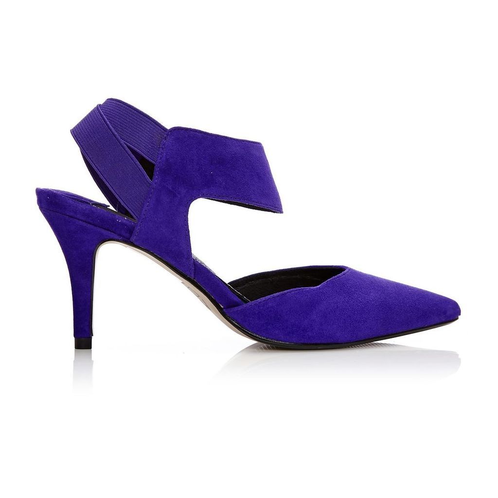 Moda in Pelle Carmona Purple Medium Occasion Shoes