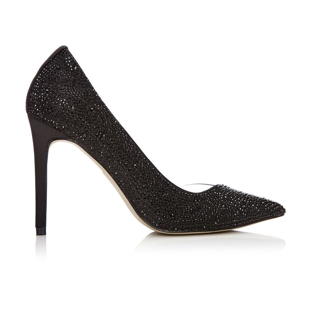 Moda in Pelle Katrina Black Very High Occasion Shoes