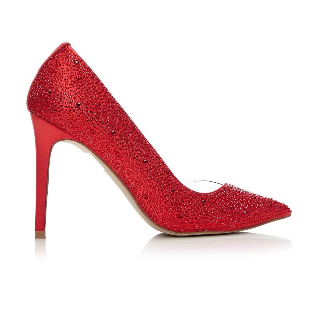 Moda in Pelle Katrina Red Very High Occasion Shoes