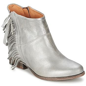 Catarina Martins  MAGGIORE  women's Low Ankle Boots in Silver