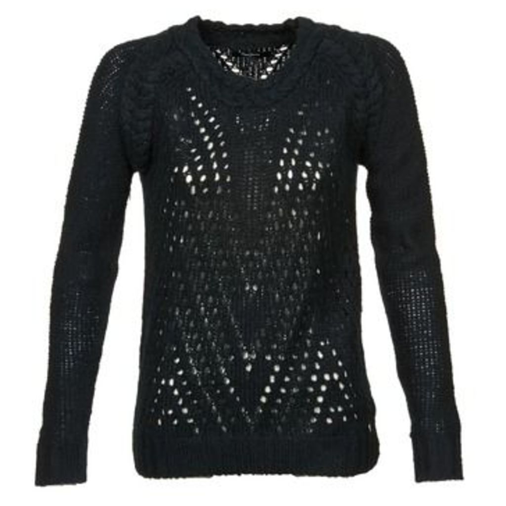 WYCH  women's Sweater in Black