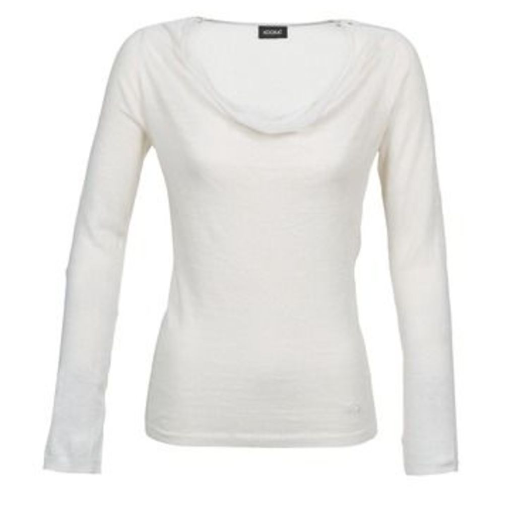 BIADOU  women's Sweater in White