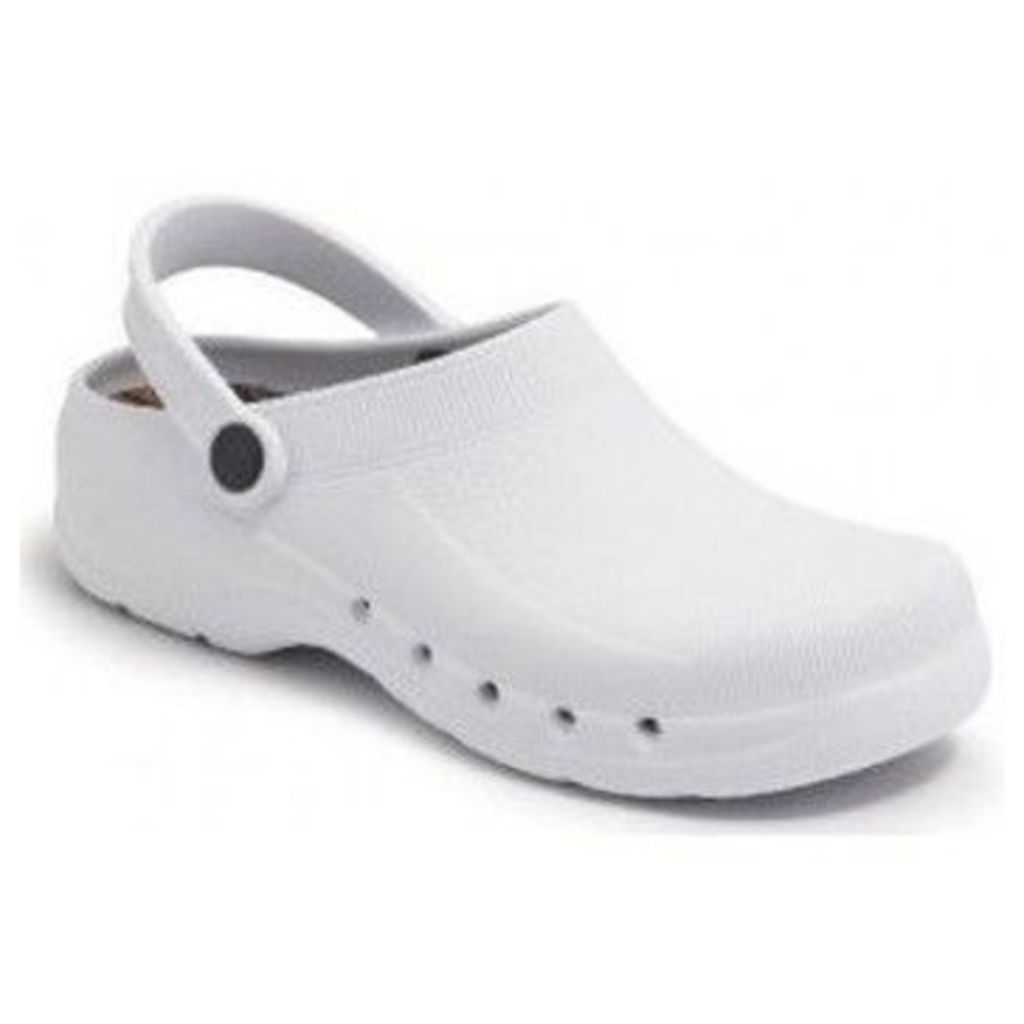  clog comfortable l pvc  women's Mules / Casual Shoes in White