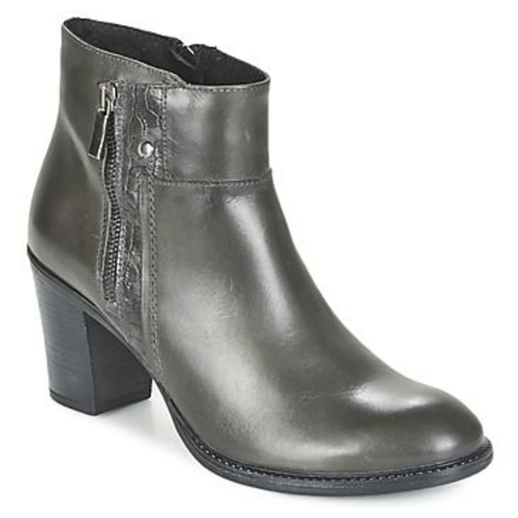 FLOUVE  women's Low Ankle Boots in Grey