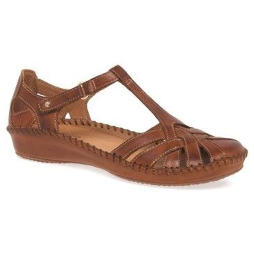 Vallarta Womens Woven Leather Sandals  women's Sandals in Brown. Sizes available:3,4,5,8