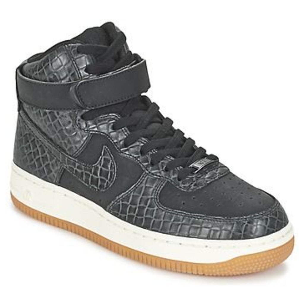 AIR FORCE 1 HI PREMIUM W  women's Shoes (High-top Trainers) in Black