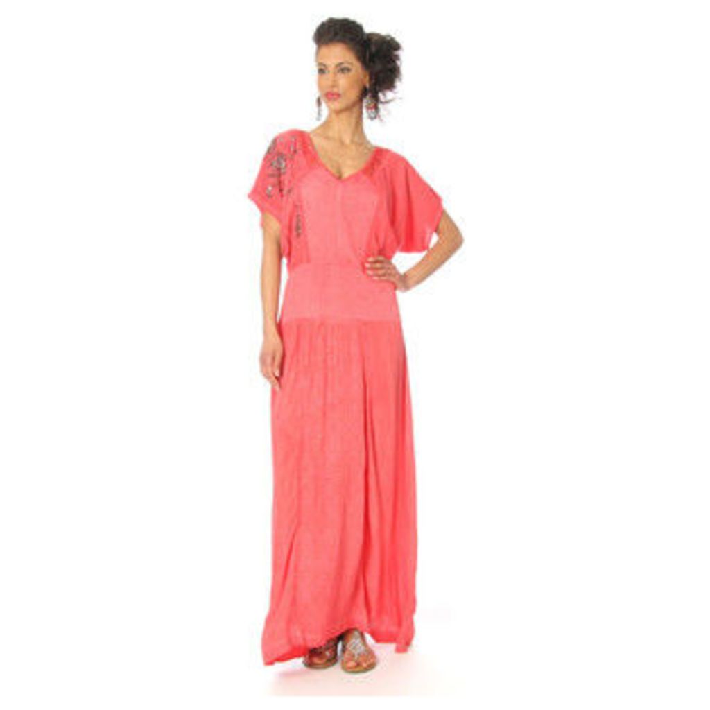 Angels Never Die  Dress RUTH  women's Long Dress in red