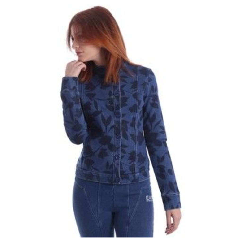 Emporio Armani EA7  6XTB51 TJ16Z Jacket Women  women's Tracksuit jacket in blue