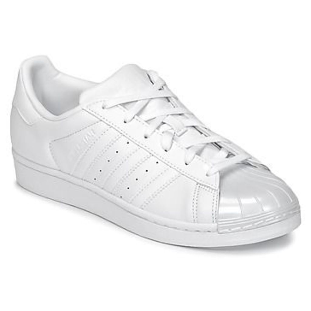 SUPERSTAR GLOSSY TO  women's Shoes (Trainers) in White