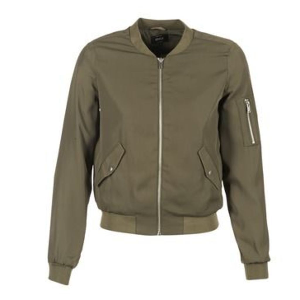 Only  QUICK BOMBER  women's Jacket in Green