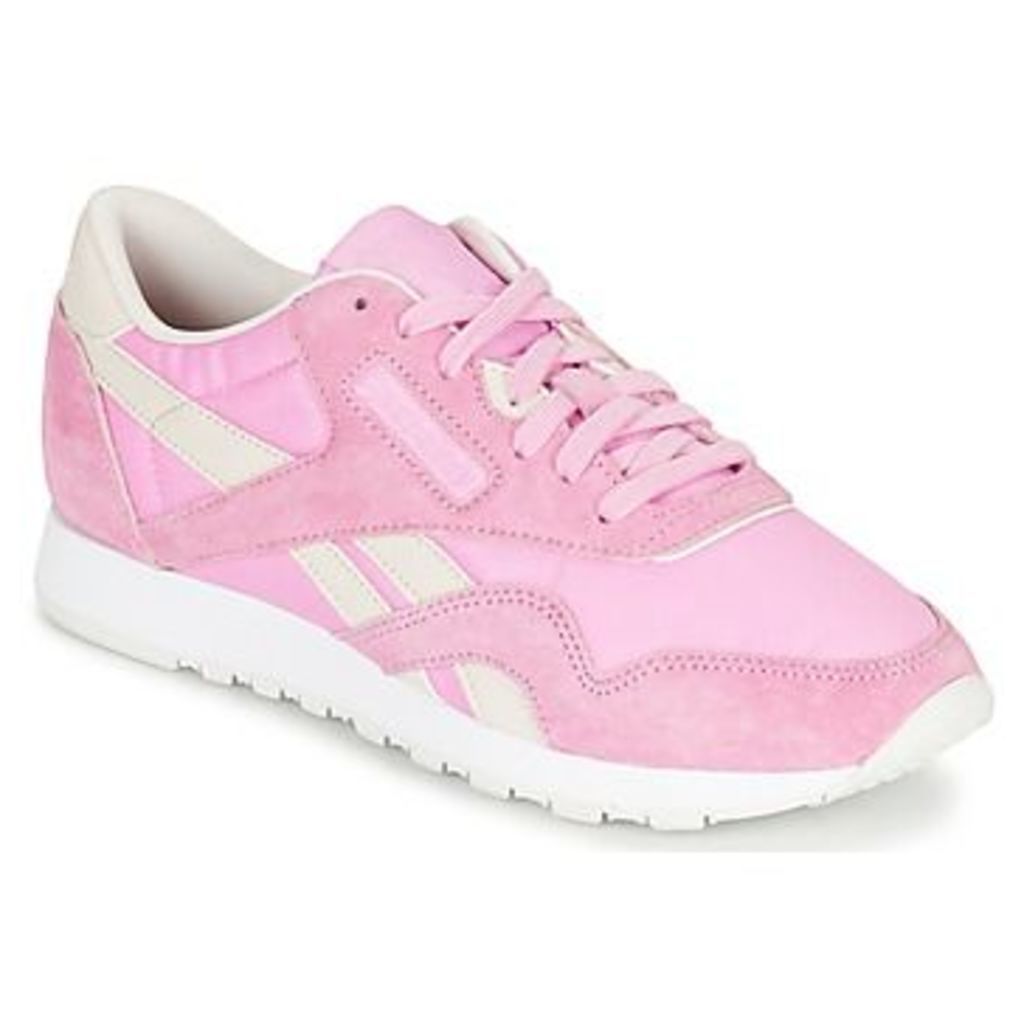 CL NYLON X FACE  women's Shoes (Trainers) in Pink