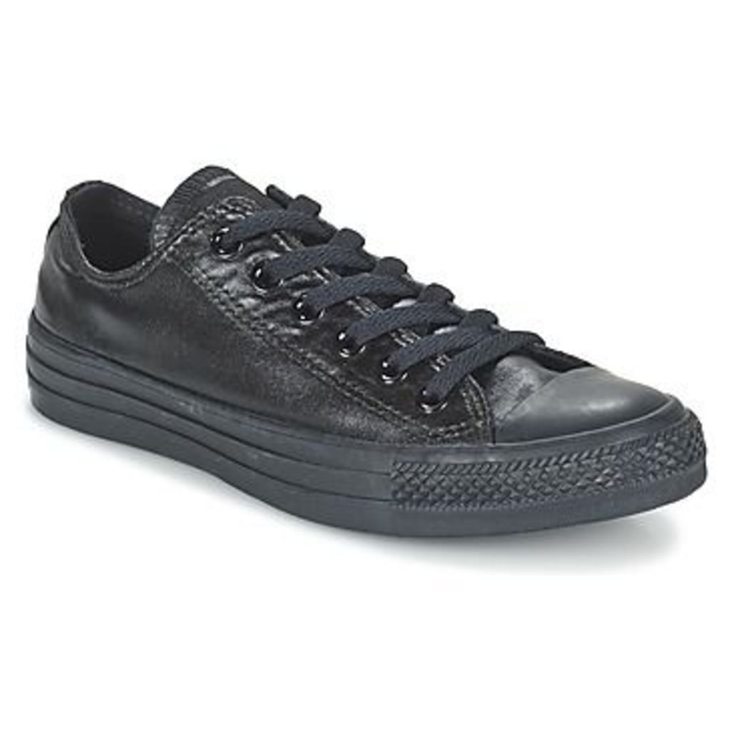 CHUCK TAYLOR ALL STAR SEASONAL METALLICS OX  women's Shoes (Trainers) in Black