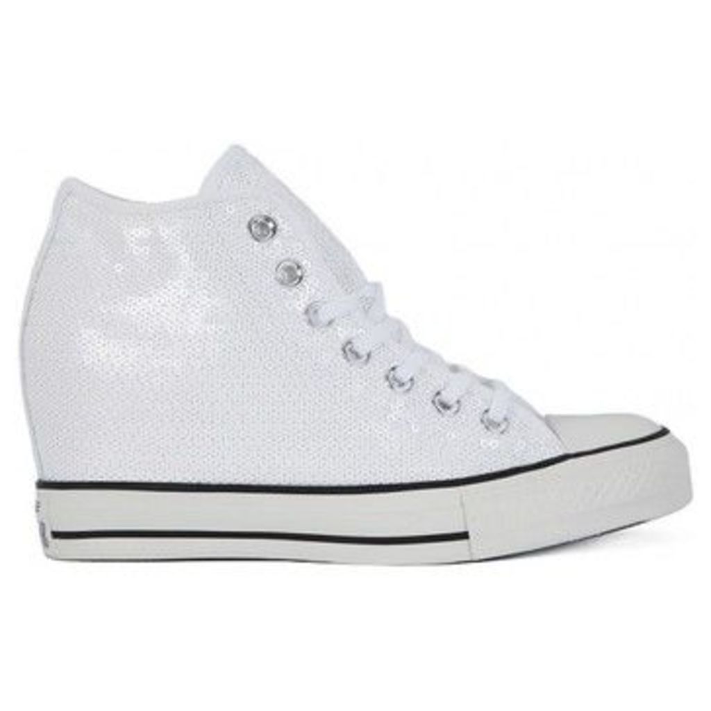 Converse  ALL STAR  MID LUX SEQUINS  women's Shoes (High-top Trainers) in multicolour