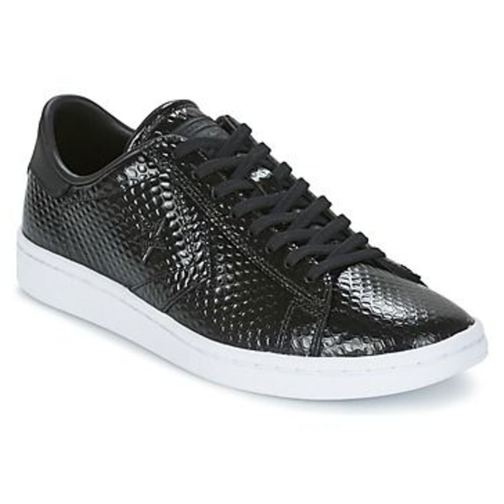 CONS SNAKE SKIN OX  women's Shoes (Trainers) in Black