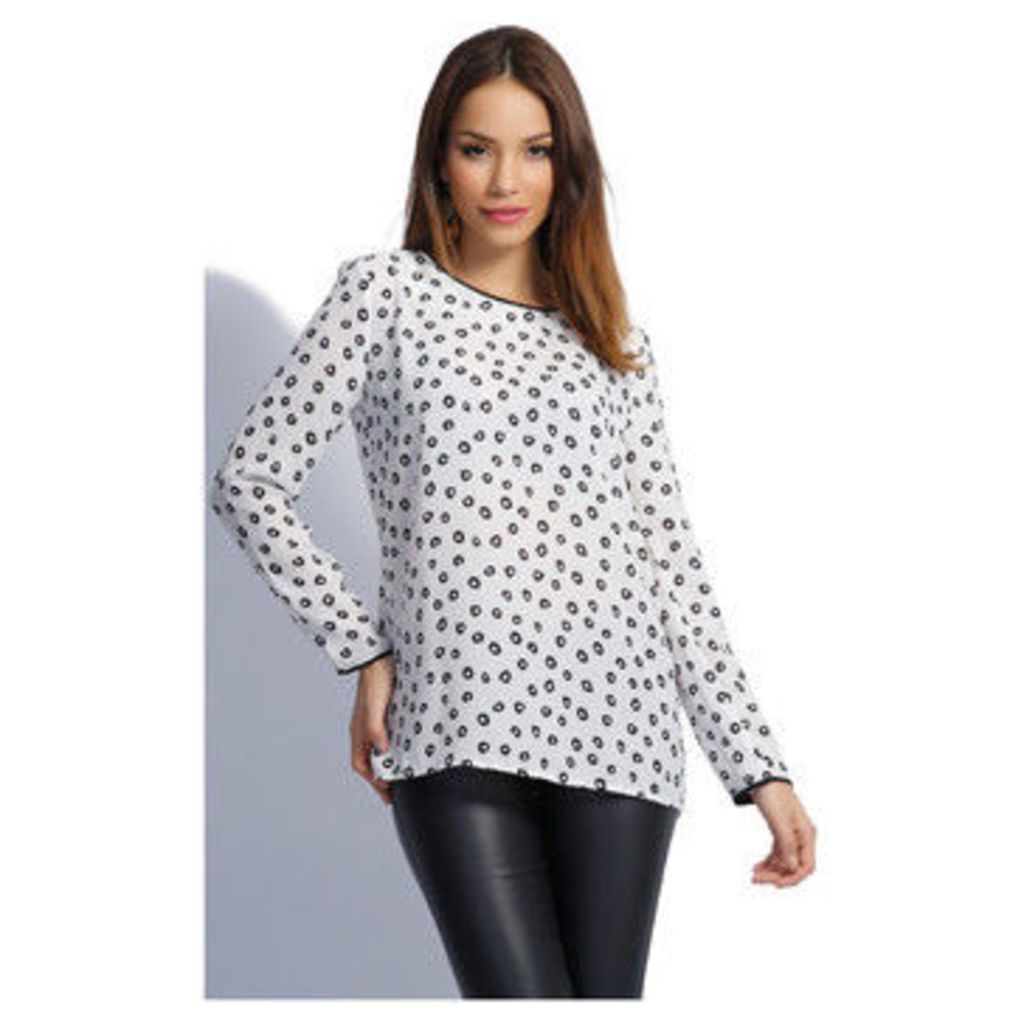 By Clara  Blouse LESLY  women's Blouse in white