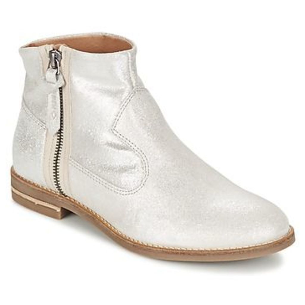SULLY  women's Mid Boots in Silver