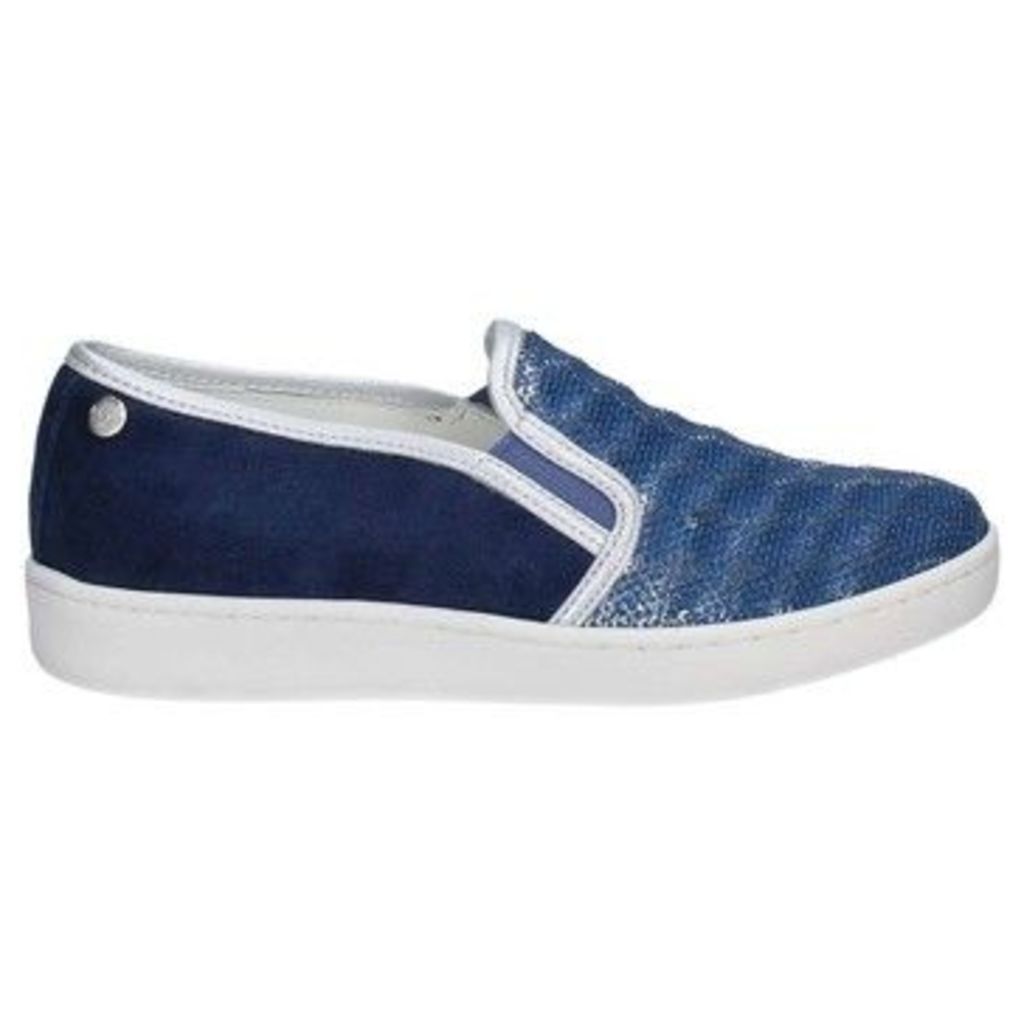 5051  women's Slip-ons (Shoes) in Blue