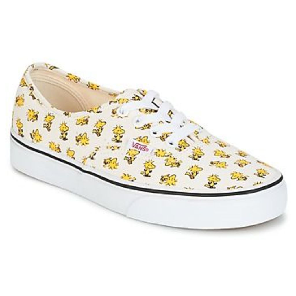Vans  AUTHENTIC SNOOPY  women's Shoes (Trainers) in white