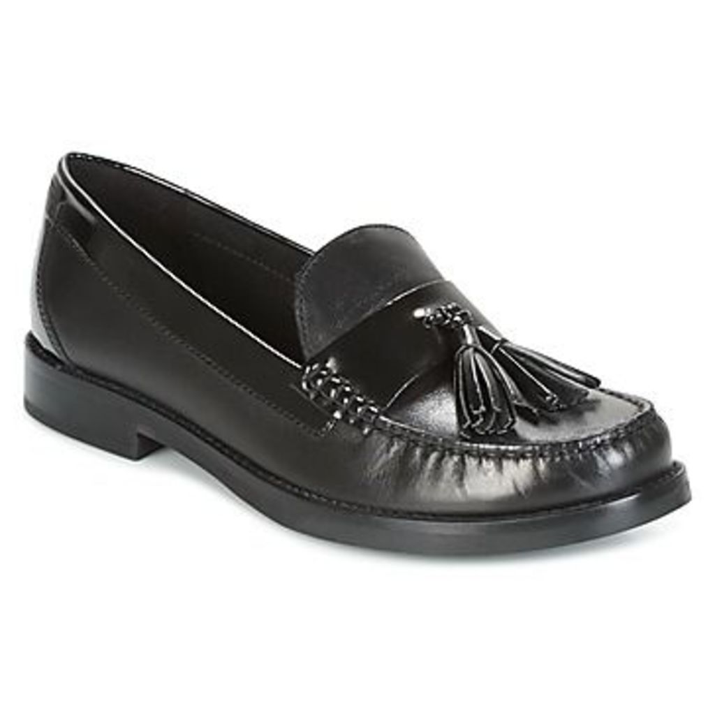 Geox  D PROMETHEA  women's Loafers / Casual Shoes in Black