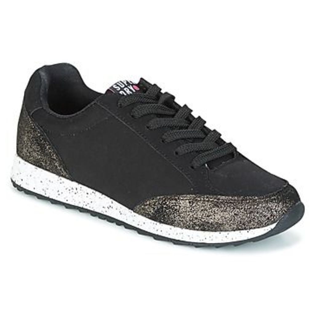 Superdry  SUPERDRY CORE RUNNER  women's Shoes (Trainers) in black