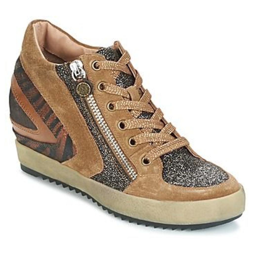 Mam'Zelle  LAKALA  women's Shoes (High-top Trainers) in Brown