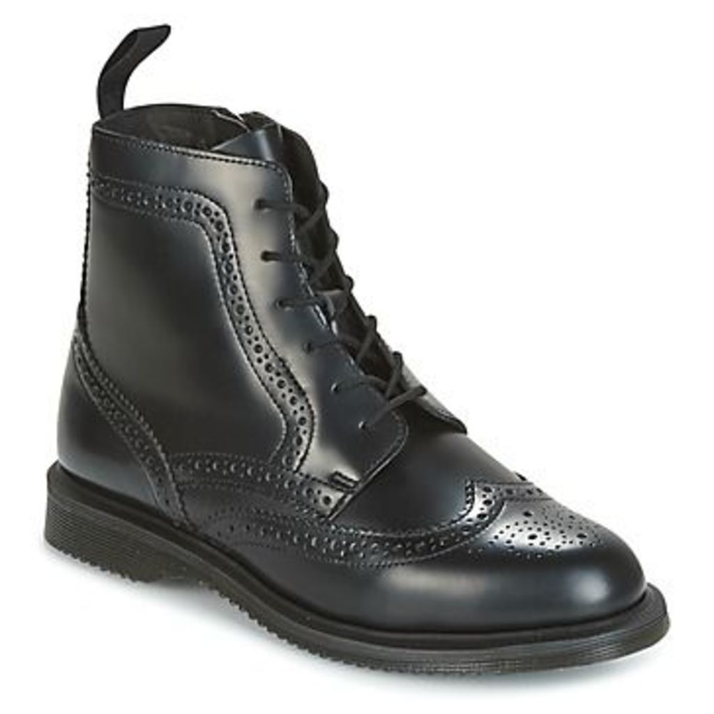 DELPHINE  women's Mid Boots in Black. Sizes available:3