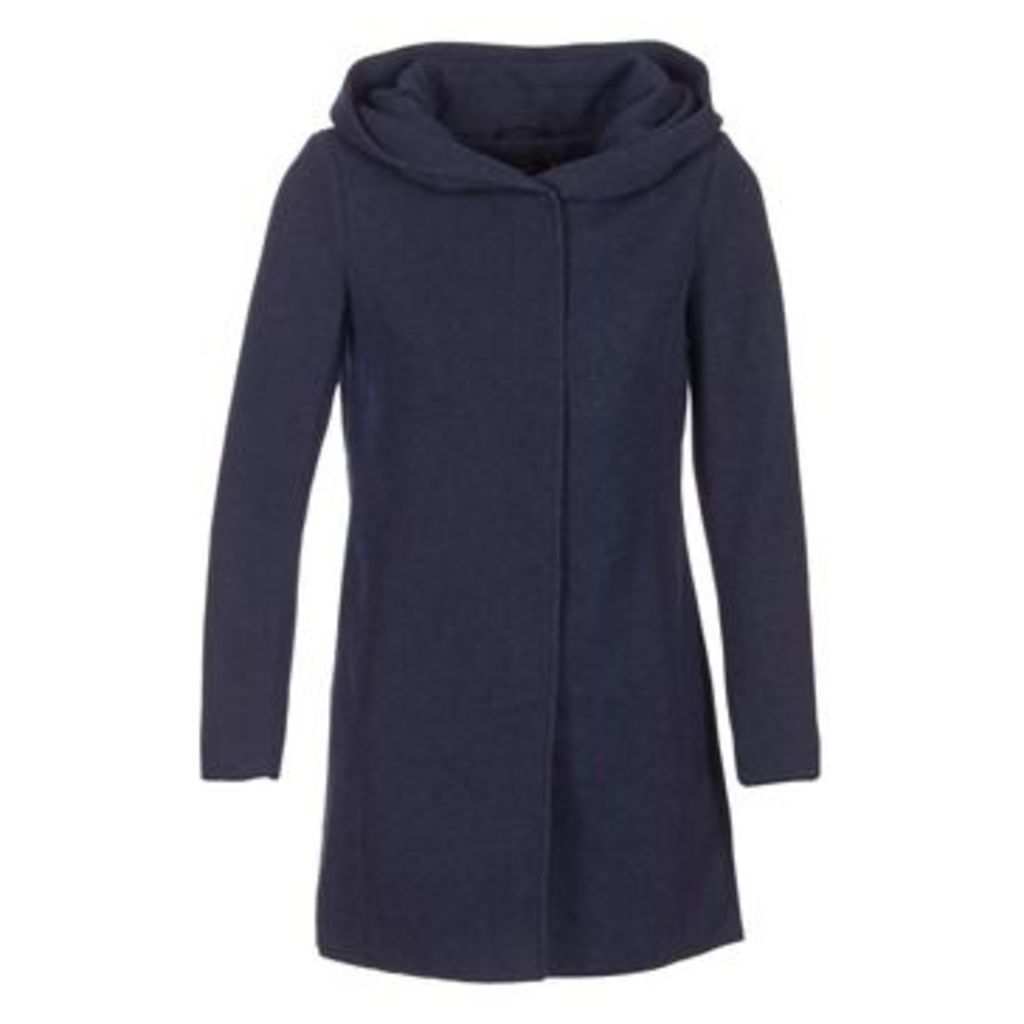 SEDONA  women's Coat in Blue