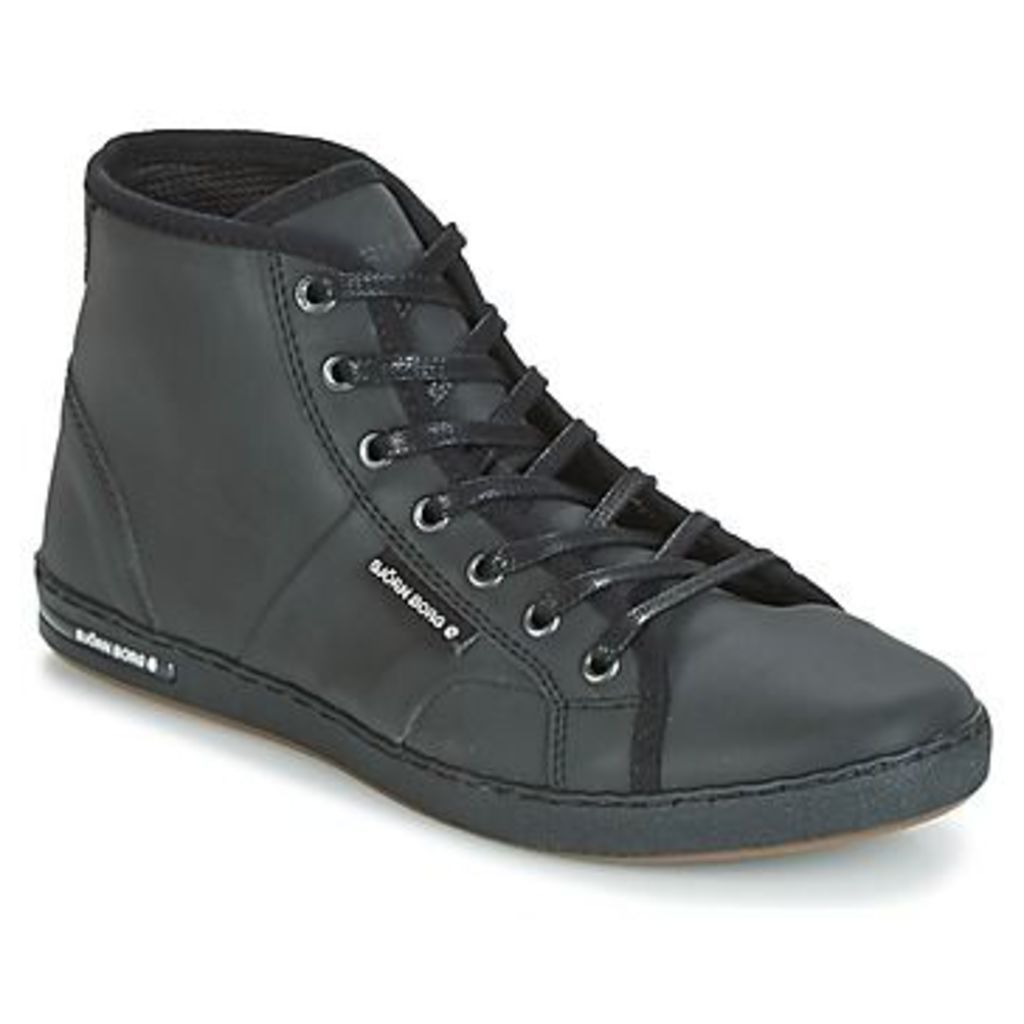 GINA MID REFL  women's Shoes (High-top Trainers) in Black