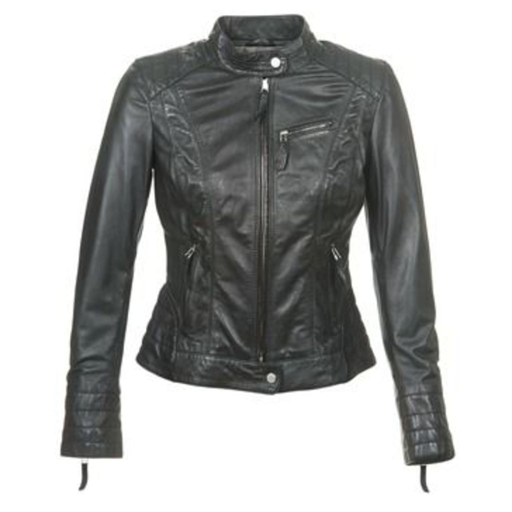 Oakwood  STORY NEW  women's Leather jacket in Black