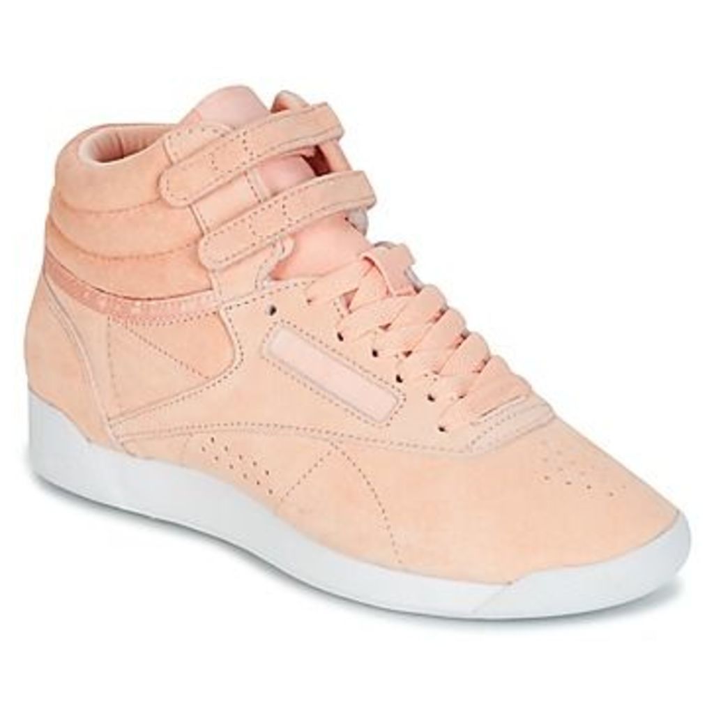 F/S HI NBK  women's Shoes (High-top Trainers) in Pink