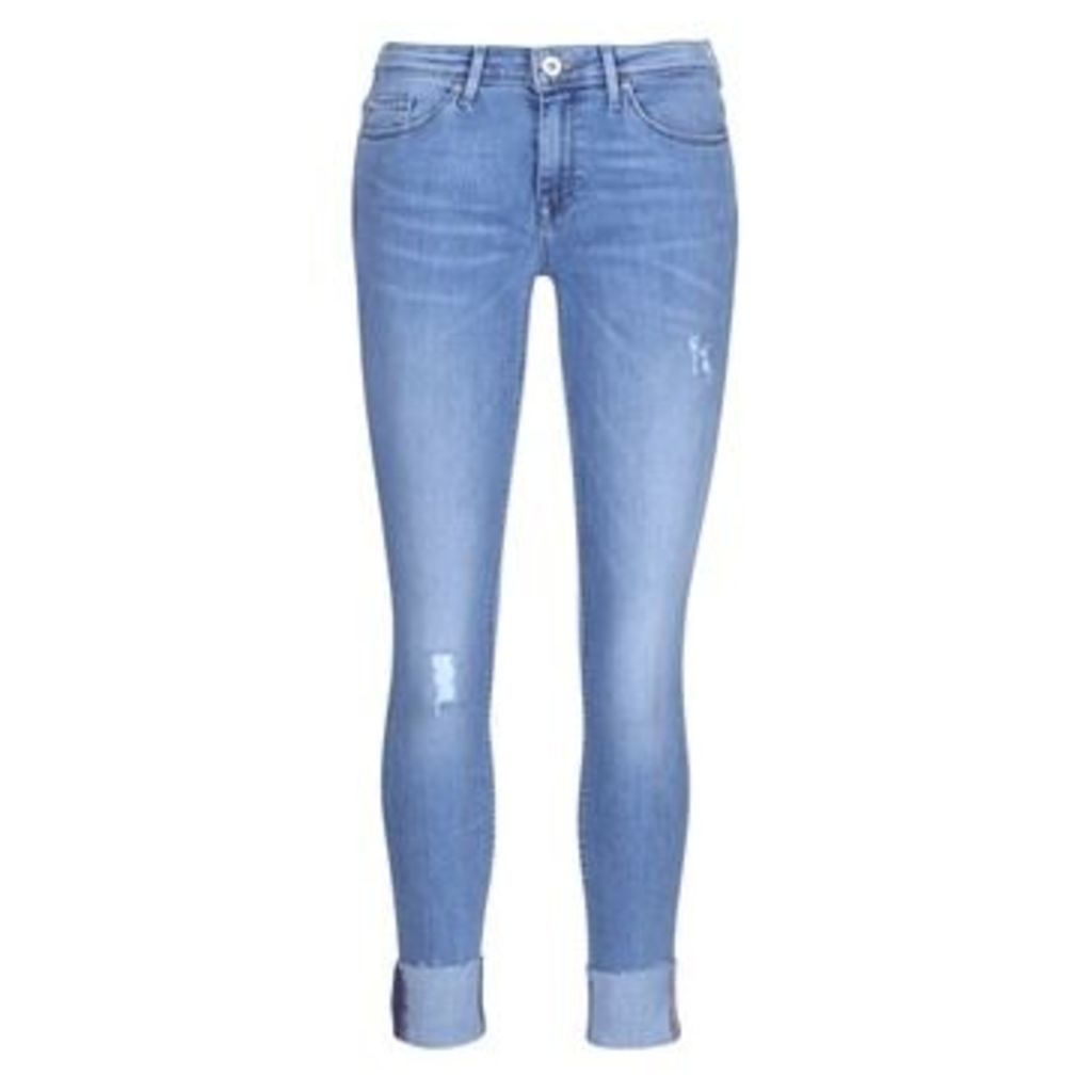 CARMEN  women's Skinny Jeans in Blue
