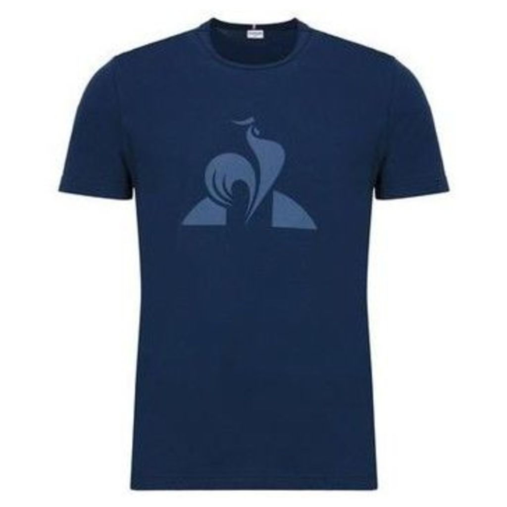Le Coq Sportif  Ess T-Shirt N.1 in Dress Blues 181A226  women's T shirt in Blue