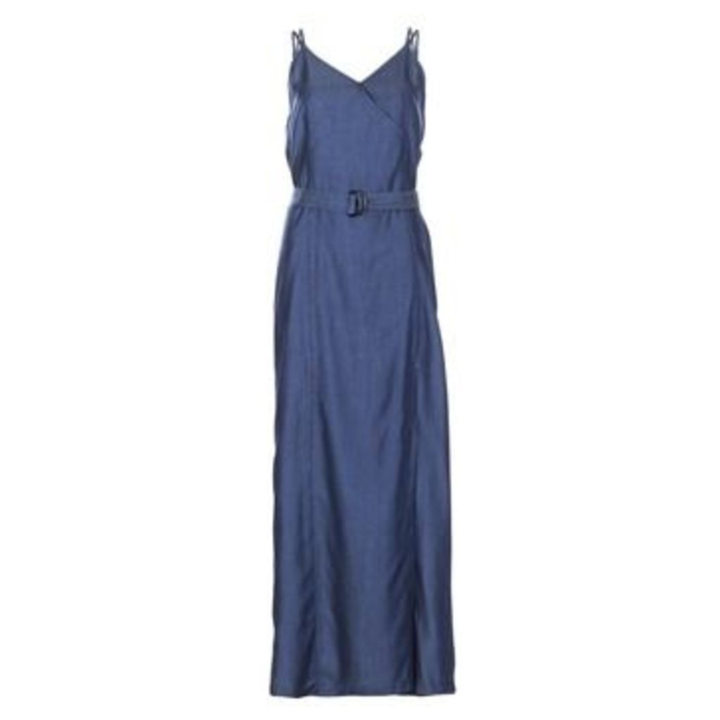 GS SINGLET MAXI DRESS  women's Long Dress in Blue
