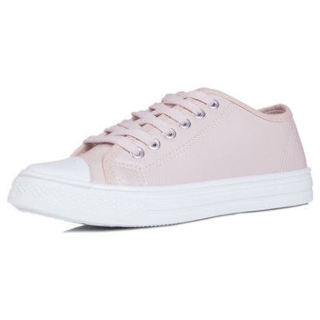 Spylovebuy  Never  women's Shoes (Trainers) in Pink