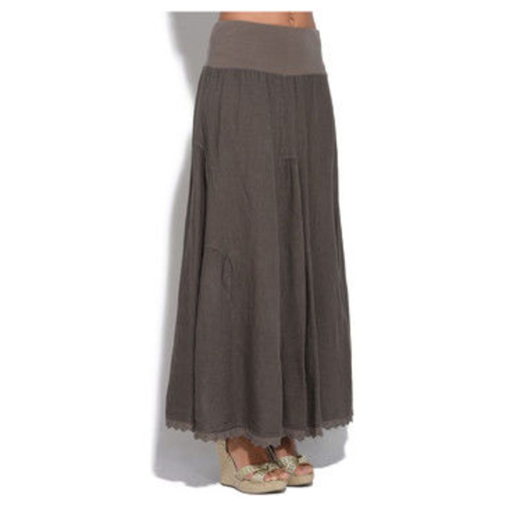 Couleur Lin  Skirt  women's Skirt in Brown
