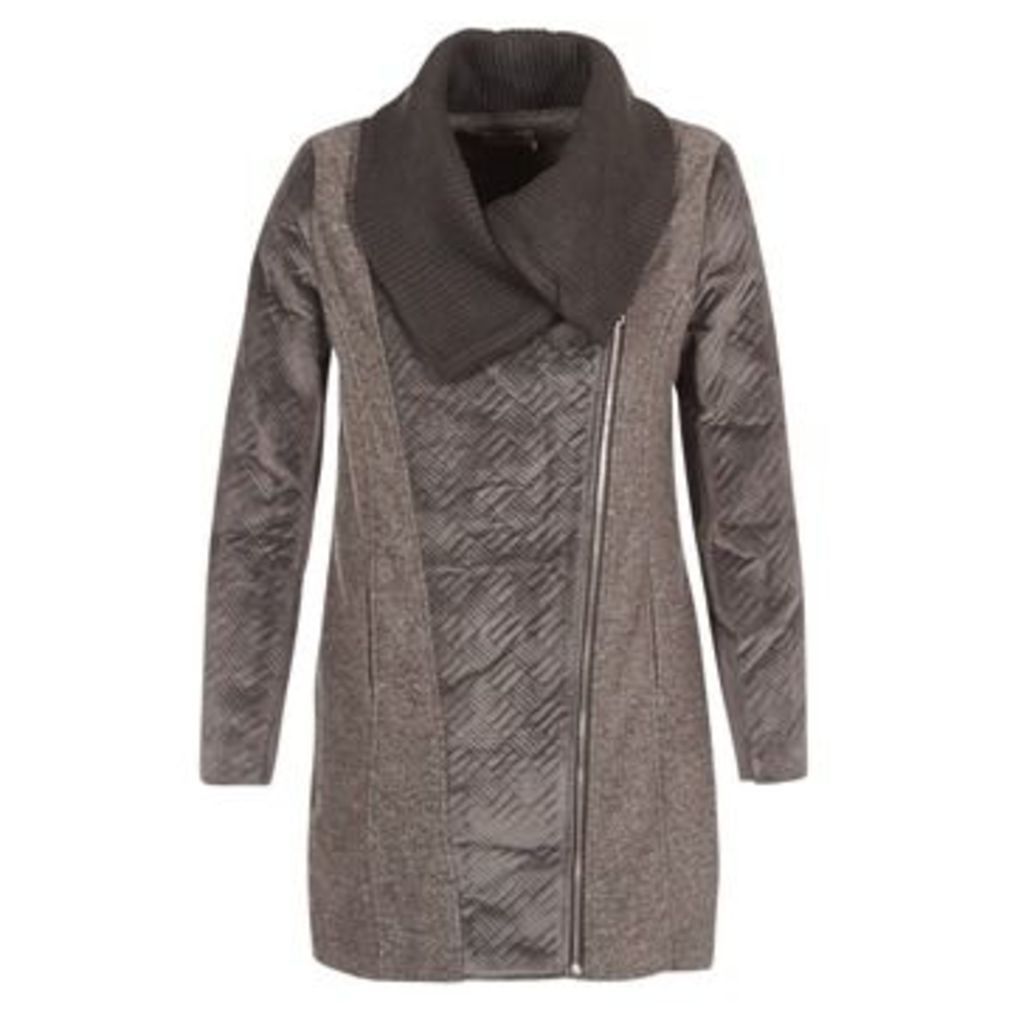 SIUMOU  women's Coat in Grey