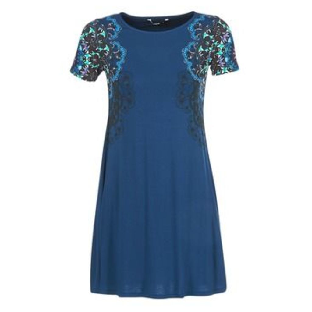 Desigual  CORA  women's Dress in Blue