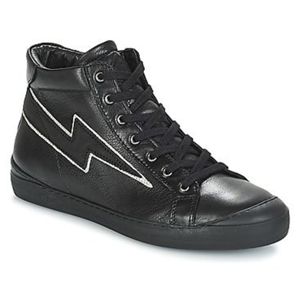 NEROLA F CASH  women's Shoes (High-top Trainers) in Black