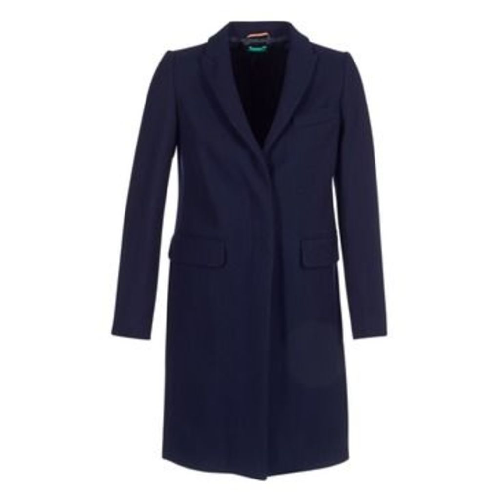MANO  women's Coat in Blue
