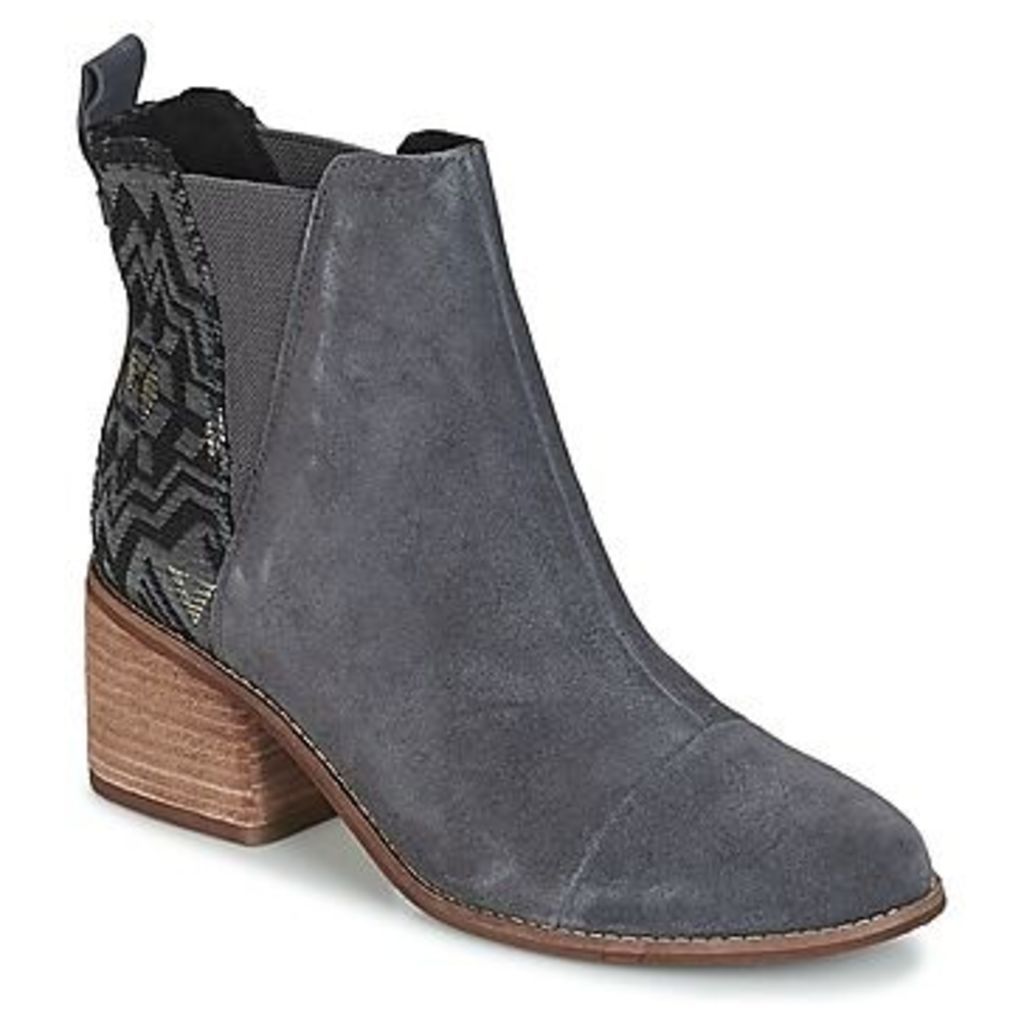 ESME  women's Low Ankle Boots in Grey