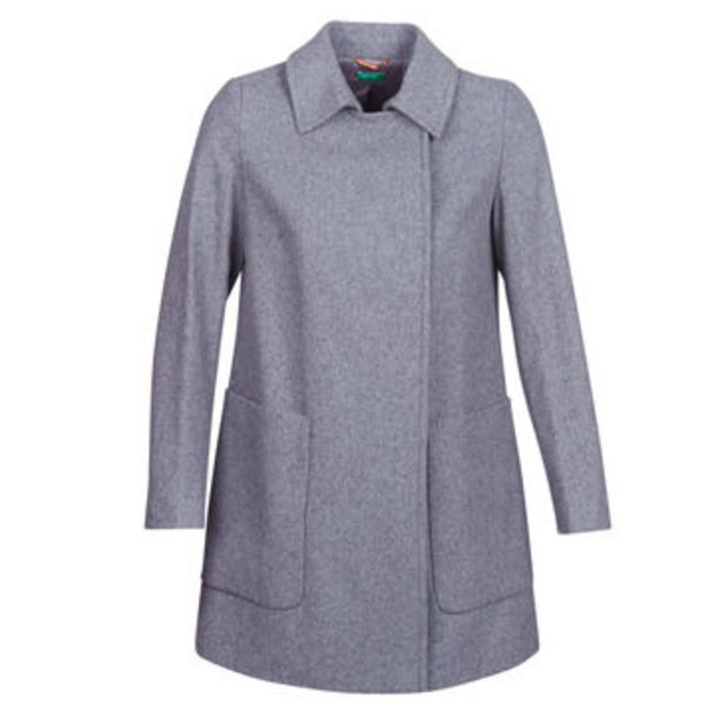 MOUNAK  women's Coat in Grey