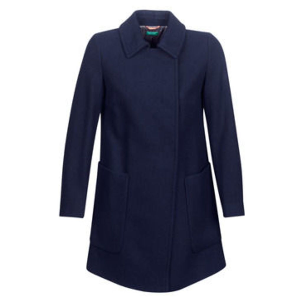 Benetton  MOUNAK  women's Coat in Blue