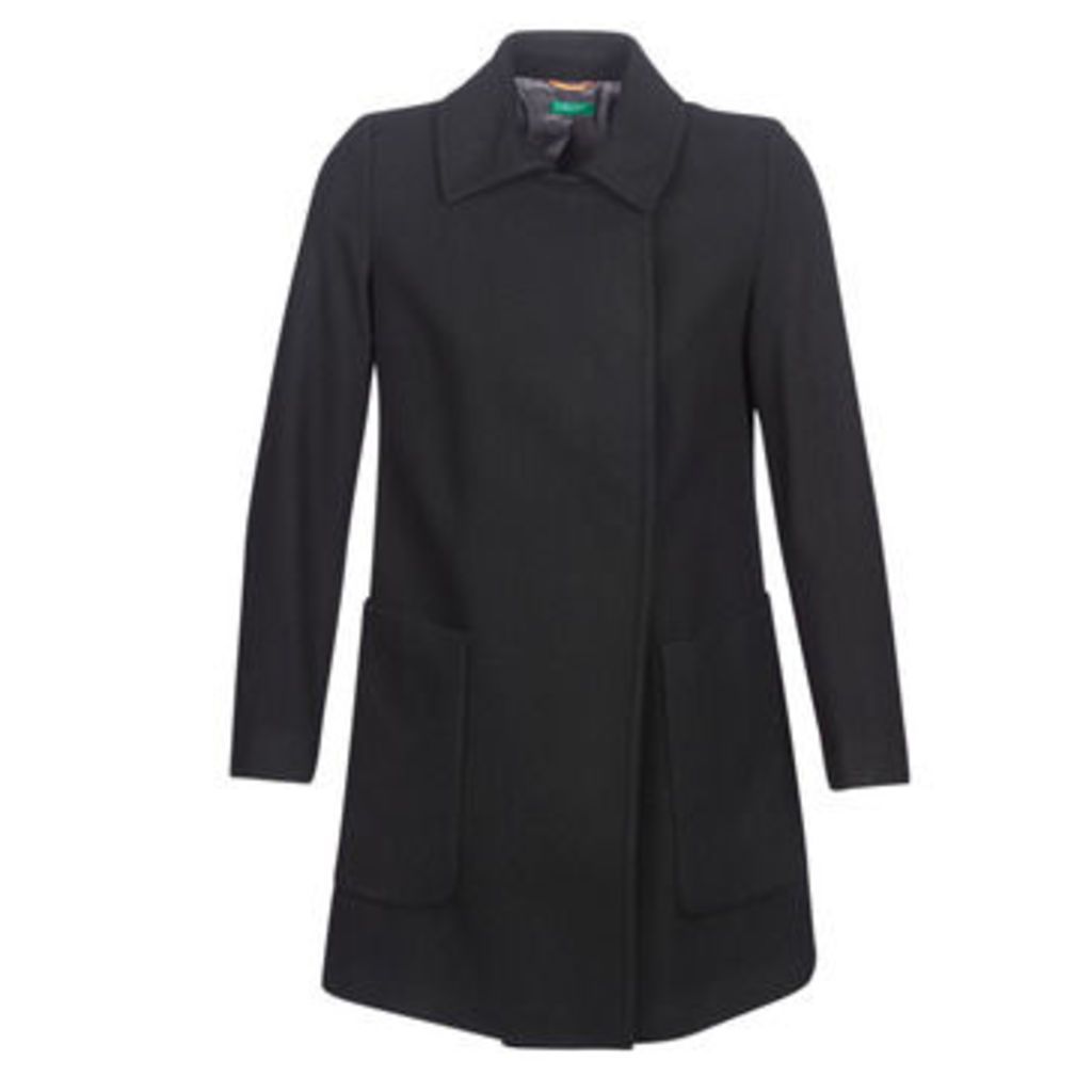 Benetton  MOUNAK  women's Coat in Black