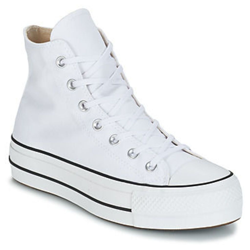 CHUCK TAYLOR ALL STAR LIFT CANVAS HI  women's Shoes (High-top Trainers) in White